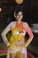 Tanisha Singh Holi photo shoot in Mumbai on 11th March 2014
